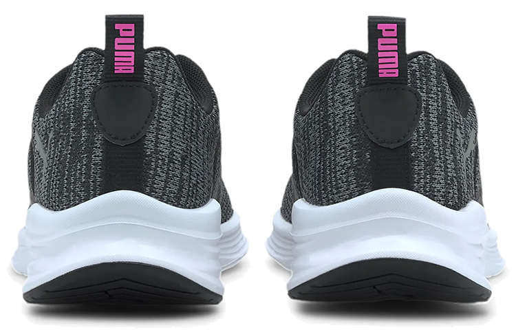 Lookbook (W) 彪马Hybrid Fuego针织粉黑色运动鞋 192957-07