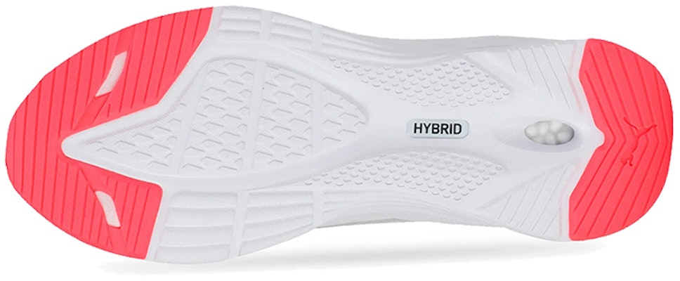 (W) Puma Hybrid Fuego Knit 'Blanco Rosa Alerta Negro' 192957-02 Details for (W) Puma Hybrid Fuego Knit 'Blanco Rosa Alerta Negro' 192957-02