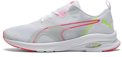 (Women) Puma HYBRID Fuego Wo Running Trainers White/Light-Pink 192663-02 (Women) Puma HYBRID Fuego Wo Running Trainers White/Light-Pink 192663-02