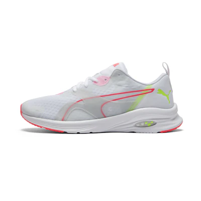 (W) Puma HYBRID Fuego Wo Running Trainers White/Light-Pink