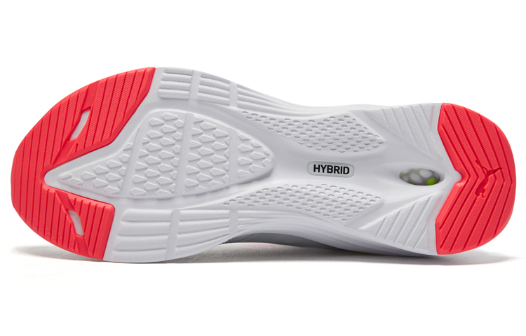 Shop 彪馬混合火焰亮粉耐磨低幫跑步鞋 女款 白色