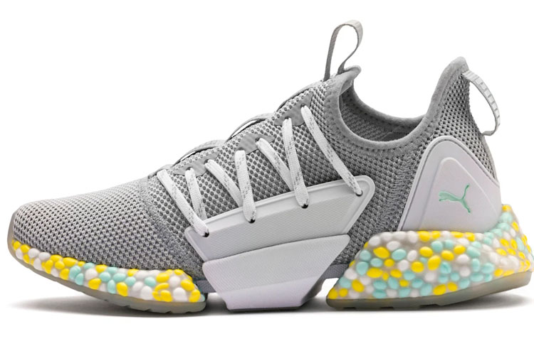 (Women) Puma Hybrid Rocket Runner 'Grey Yellow' 191626-09