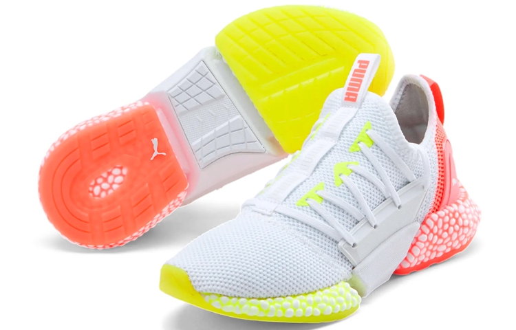 Order (W) プーマ ハイブリッド ロケット ランナー 白赤黄 191626-11