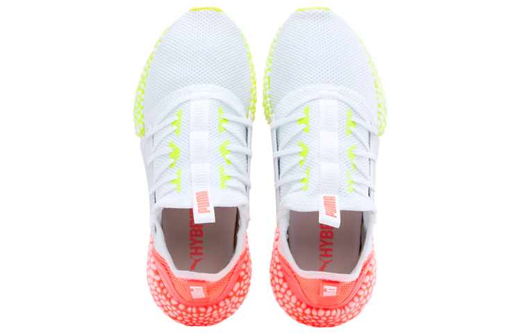 Lookbook (W) プーマ ハイブリッド ロケット ランナー 白赤黄 191626-11