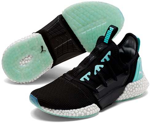 (Women) Puma Hybrid Rocket Runner Black/Green Low sneakers 191626-13 Lookbook (Women) Puma Hybrid Rocket Runner Black/Green Low sneakers 191626-13