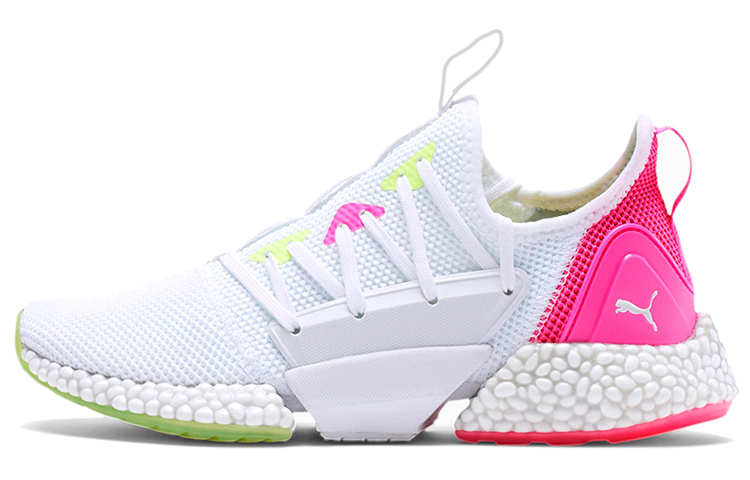 (Women) Puma Hybrid Rocket Runner Pink/Green/White Low sneakers 191626-14