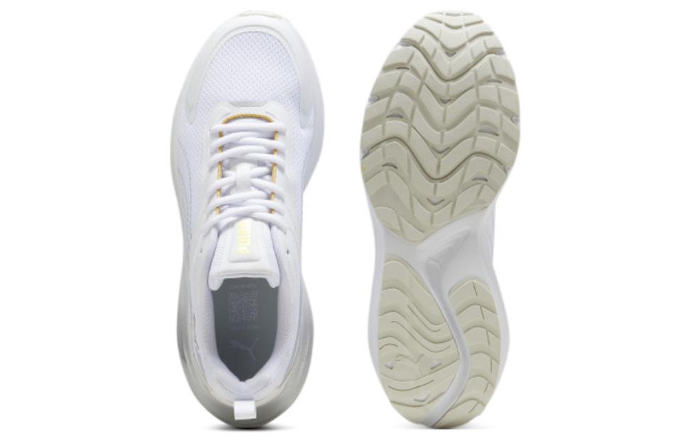 Shop (W) Puma Hypnotic Brillo Metálico 'Blanco Oro Plata' 395247-01