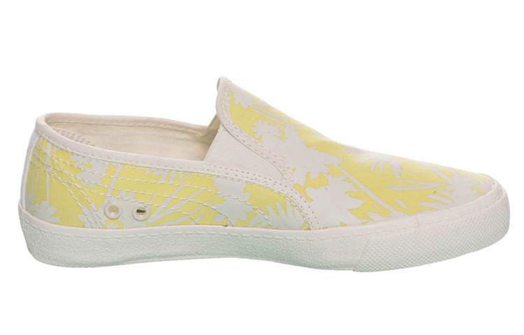 (W) Puma Ibiza Slipon Low Top Board Shoes White/Yellow 圖 2