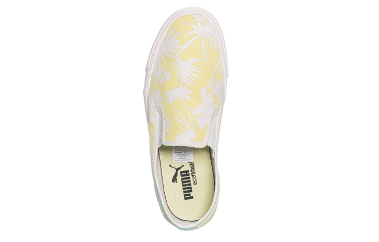 (W) Puma Ibiza Slipon Low Top Board Shoes White/Yellow 圖 4