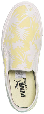 (W) Puma Ibiza Slip-On Low Top Boardschuhe Weiß/Gelb 356253-02 Shop (W) Puma Ibiza Slip-On Low Top Boardschuhe Weiß/Gelb 356253-02