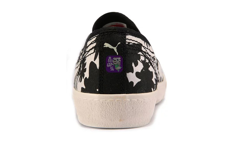 Shop (W) Puma Ibiza Slip-On Low-Top Skate Schuhe Weiß/Schwarz 356253-01