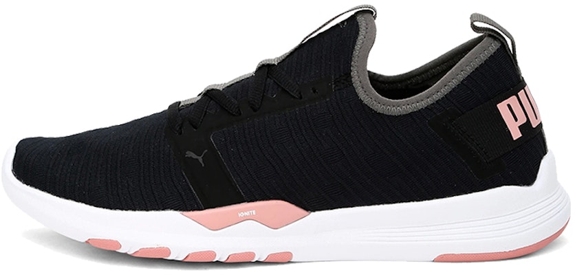 (Women) Puma Ignite Contender Interest Low Running Shoes Black/Pink 192602-02 Buy (Women) Puma Ignite Contender Interest Low Running Shoes Black/Pink 192602-02