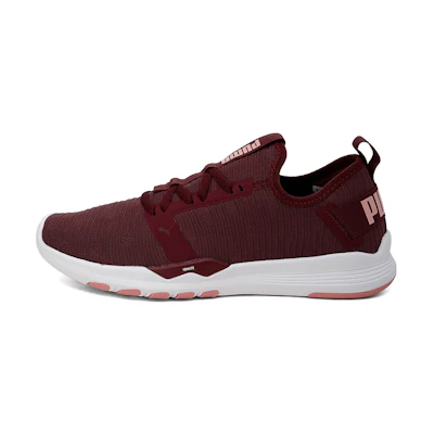 (W) Puma Ignite Contender Interest Low Running Shoes Red/White