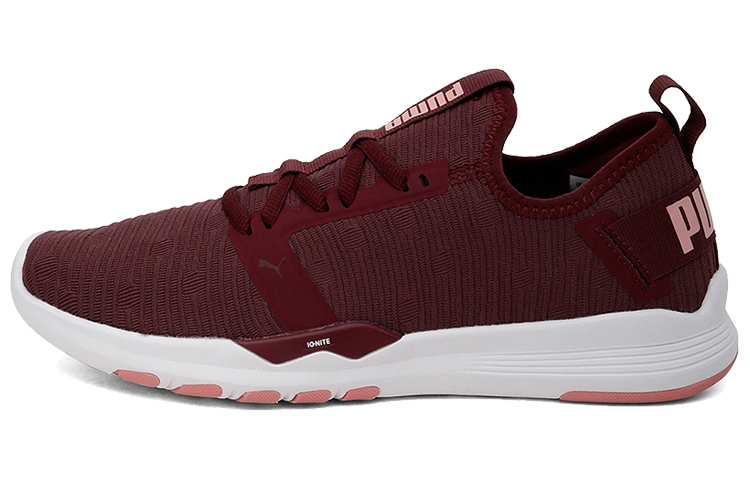 (Women) Puma Ignite Contender Interest Low Running Shoes Red/White 192602-01