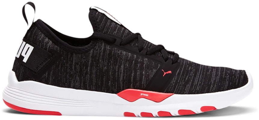 (Women) Puma Ignite Contender Knit 'Black Energy Red' 192810-01 Order (Women) Puma Ignite Contender Knit 'Black Energy Red' 192810-01