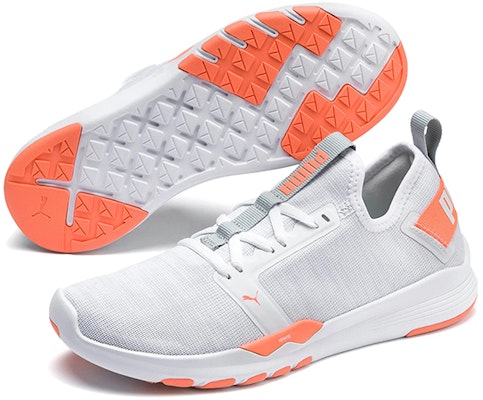 (Women) Puma Ignite Contender Knit Grey/Orange Low sneakers 192810-03 Lookbook (Women) Puma Ignite Contender Knit Grey/Orange Low sneakers 192810-03