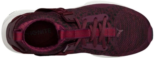 (W) プーマ イグナイト Evoknit ダークレッド (快適) 189766-03 Shop (W) プーマ イグナイト Evoknit ダークレッド (快適) 189766-03