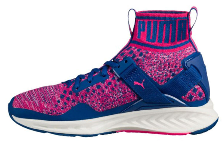 (Women) Puma Ignite Evoknit 'Light Pink and Blue' 189766-04