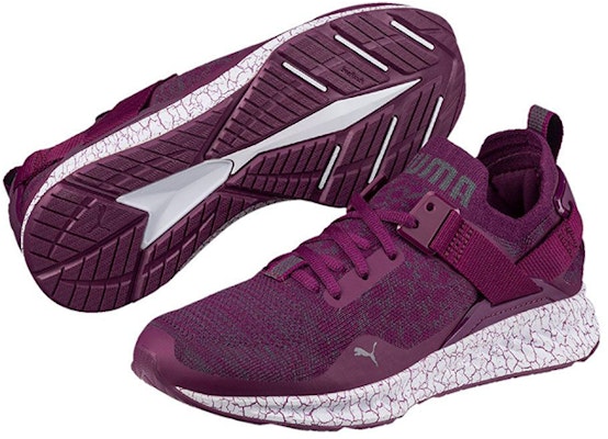 (W) Puma Ignite evoKNIT 'Ungu' Sneakers 189994-03 Purchase (W) Puma Ignite evoKNIT 'Ungu' Sneakers 189994-03