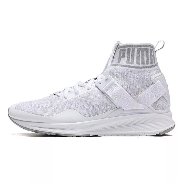 (Women) Puma Ignite Evoknit 'White Grey' 189766-02