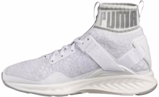 (Women) Puma Ignite Evoknit 'White Grey' 189766-02 (Women) Puma Ignite Evoknit 'White Grey' 189766-02