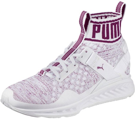 (Women) Puma Ignite Evoknit Low 'White Purple' 189766-07 Lookbook (Women) Puma Ignite Evoknit Low 'White Purple' 189766-07