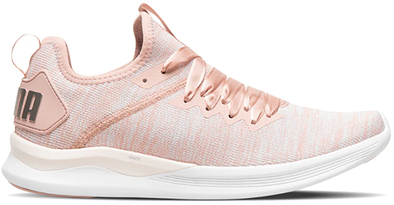 (W) Puma Ignite evoKNIT Satin EP Roze/Wit 190959-02 Order (W) Puma Ignite evoKNIT Satin EP Roze/Wit 190959-02