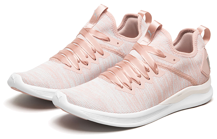 Lookbook (W) Puma Ignite evoKNIT Satin EP Roze/Wit 190959-02