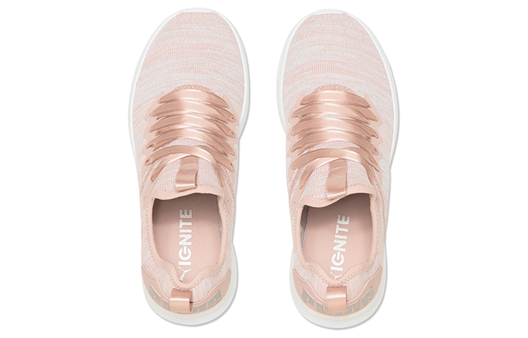 Shop (W) Puma Ignite evoKNIT Satin EP Roze/Wit 190959-02
