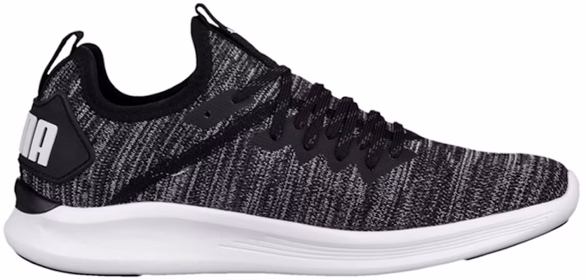 (Women) Puma Ignite Flash Evoknit Low Running Shoes Black/Grey 190511-01 Order (Women) Puma Ignite Flash Evoknit Low Running Shoes Black/Grey 190511-01