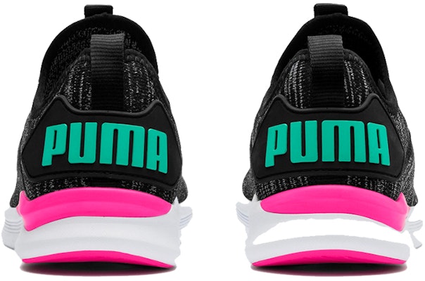 (Women) Puma Ignite Flash Evoknit 'Black Pink' 190511-11 Shop (Women) Puma Ignite Flash Evoknit 'Black Pink' 190511-11
