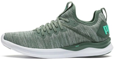 (Women) Puma Ignite Flash Evoknit 'Green White' 190511-10 (Women) Puma Ignite Flash Evoknit 'Green White' 190511-10