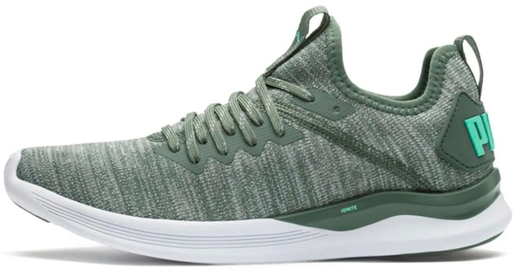 (Women) Puma Ignite Flash Evoknit 'Green White' 190511-10 Buy (Women) Puma Ignite Flash Evoknit 'Green White' 190511-10