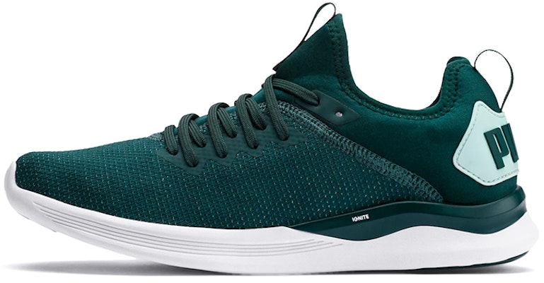 (Women) Puma Ignite Flash Evoknit 'Green White' 192457-01 Buy (Women) Puma Ignite Flash Evoknit 'Green White' 192457-01