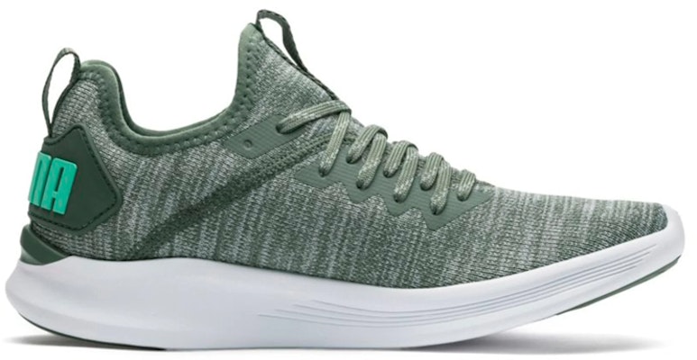 (Women) Puma Ignite Flash Evoknit 'Green White' 190511-10 Order (Women) Puma Ignite Flash Evoknit 'Green White' 190511-10