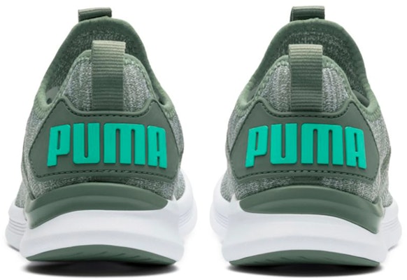 (Women) Puma Ignite Flash Evoknit 'Green White' 190511-10 Shop (Women) Puma Ignite Flash Evoknit 'Green White' 190511-10