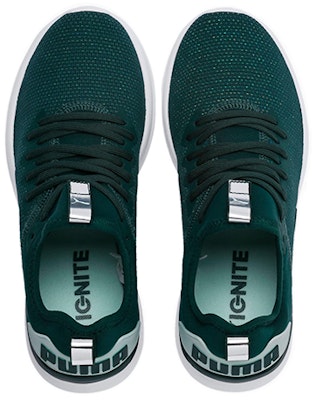 (Women) Puma Ignite Flash Evoknit 'Green White' 192457-01 Shop (Women) Puma Ignite Flash Evoknit 'Green White' 192457-01
