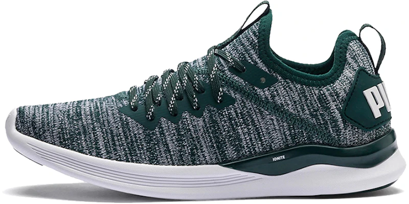 (Women) Puma Ignite Flash Evoknit 'Gray Green White' 190511-16 Buy (Women) Puma Ignite Flash Evoknit 'Gray Green White' 190511-16