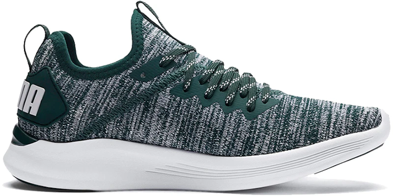 (Women) Puma Ignite Flash Evoknit 'Gray Green White' 190511-16 Order (Women) Puma Ignite Flash Evoknit 'Gray Green White' 190511-16