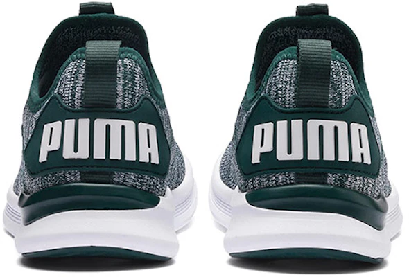 (Women) Puma Ignite Flash Evoknit 'Gray Green White' 190511-16 Shop (Women) Puma Ignite Flash Evoknit 'Gray Green White' 190511-16