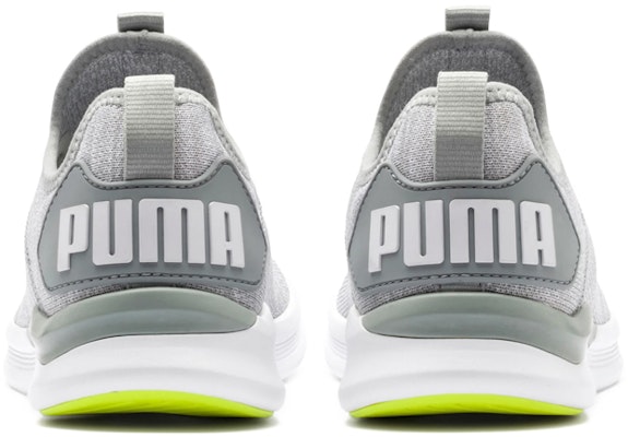 (Women) Puma Ignite Flash Evoknit 'Grey Yellow' 190511-19 Shop (Women) Puma Ignite Flash Evoknit 'Grey Yellow' 190511-19