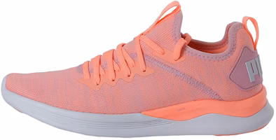 (Women) Puma Ignite Flash Evoknit 'Pink White Orange' 190511-15 (Women) Puma Ignite Flash Evoknit 'Pink White Orange' 190511-15
