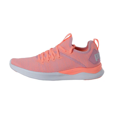 (W) Puma Ignite Flash Evoknit 'Pink White Orange'
