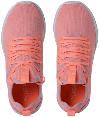 (Women) Puma Ignite Flash Evoknit 'Pink White Orange' 190511-15 Lookbook (Women) Puma Ignite Flash Evoknit 'Pink White Orange' 190511-15