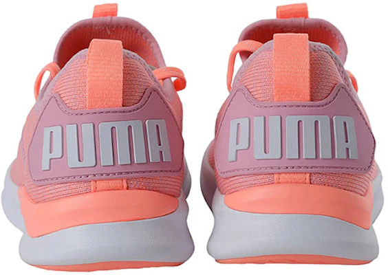 (Women) Puma Ignite Flash Evoknit 'Pink White Orange' 190511-15 Shop (Women) Puma Ignite Flash Evoknit 'Pink White Orange' 190511-15