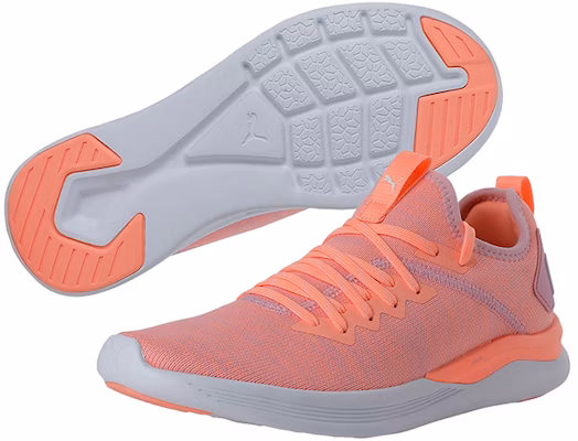 (Women) Puma Ignite Flash Evoknit 'Pink White Orange' 190511-15 Purchase (Women) Puma Ignite Flash Evoknit 'Pink White Orange' 190511-15