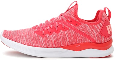 (Women) Puma Ignite Flash Evoknit 'Red White' 190511-03 (Women) Puma Ignite Flash Evoknit 'Red White' 190511-03