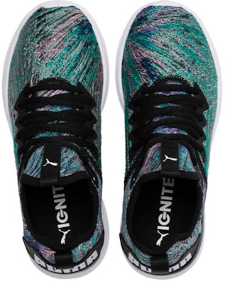 (Women) Puma Ignite Flash Geo 'Black Green' 191486-03 Lookbook (Women) Puma Ignite Flash Geo 'Black Green' 191486-03
