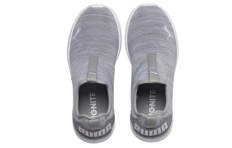 Lookbook Puma Ignite Flash Slip 女款 灰色 低帮運動鞋