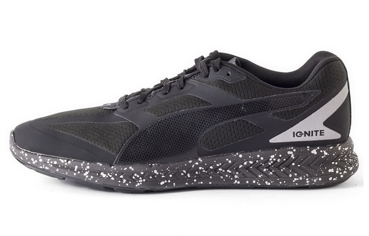 (W) Puma Ignite Low 'Matt and Shine Black'